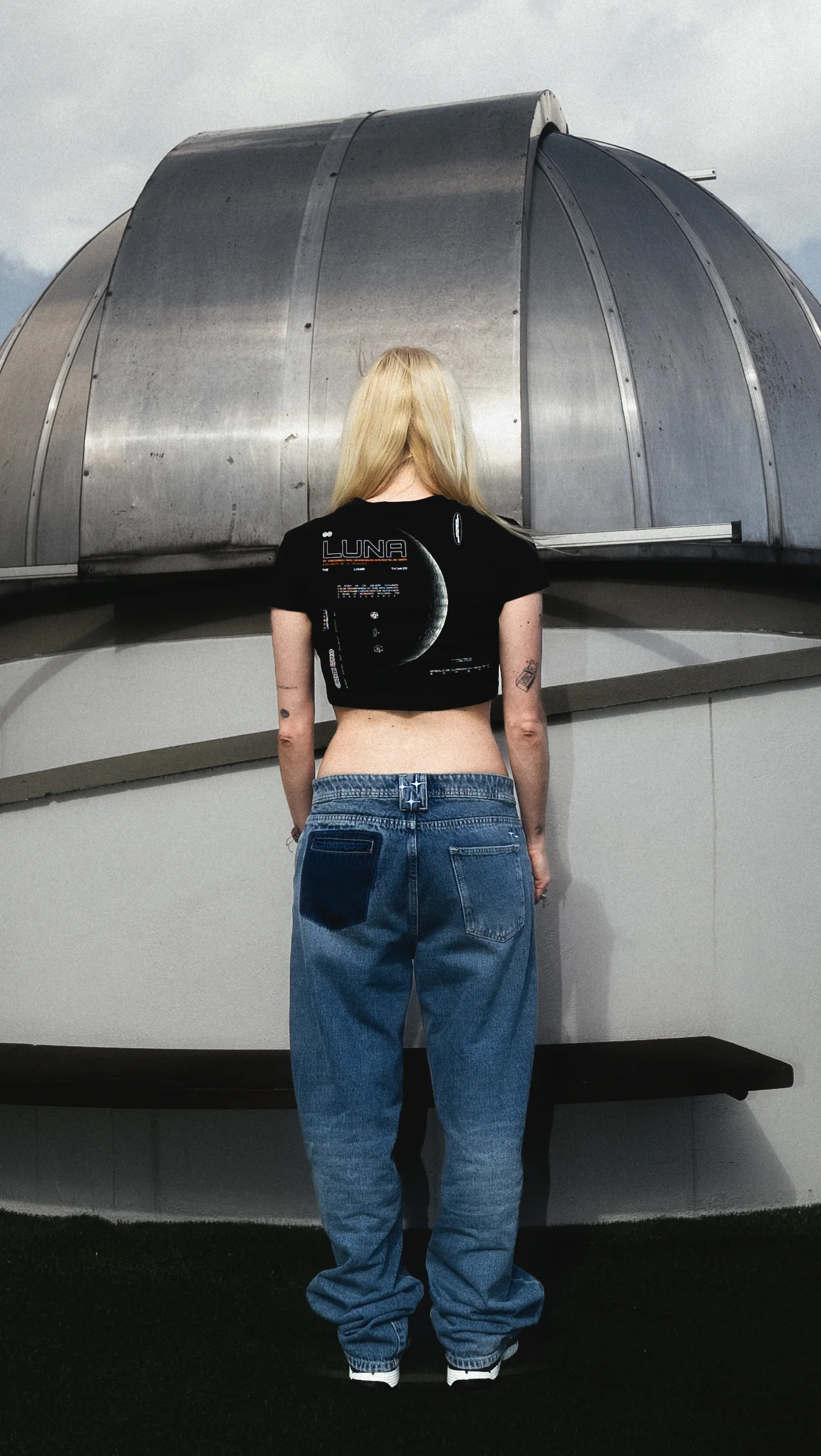 BABY TEE LUNA NEGRO - Image 3