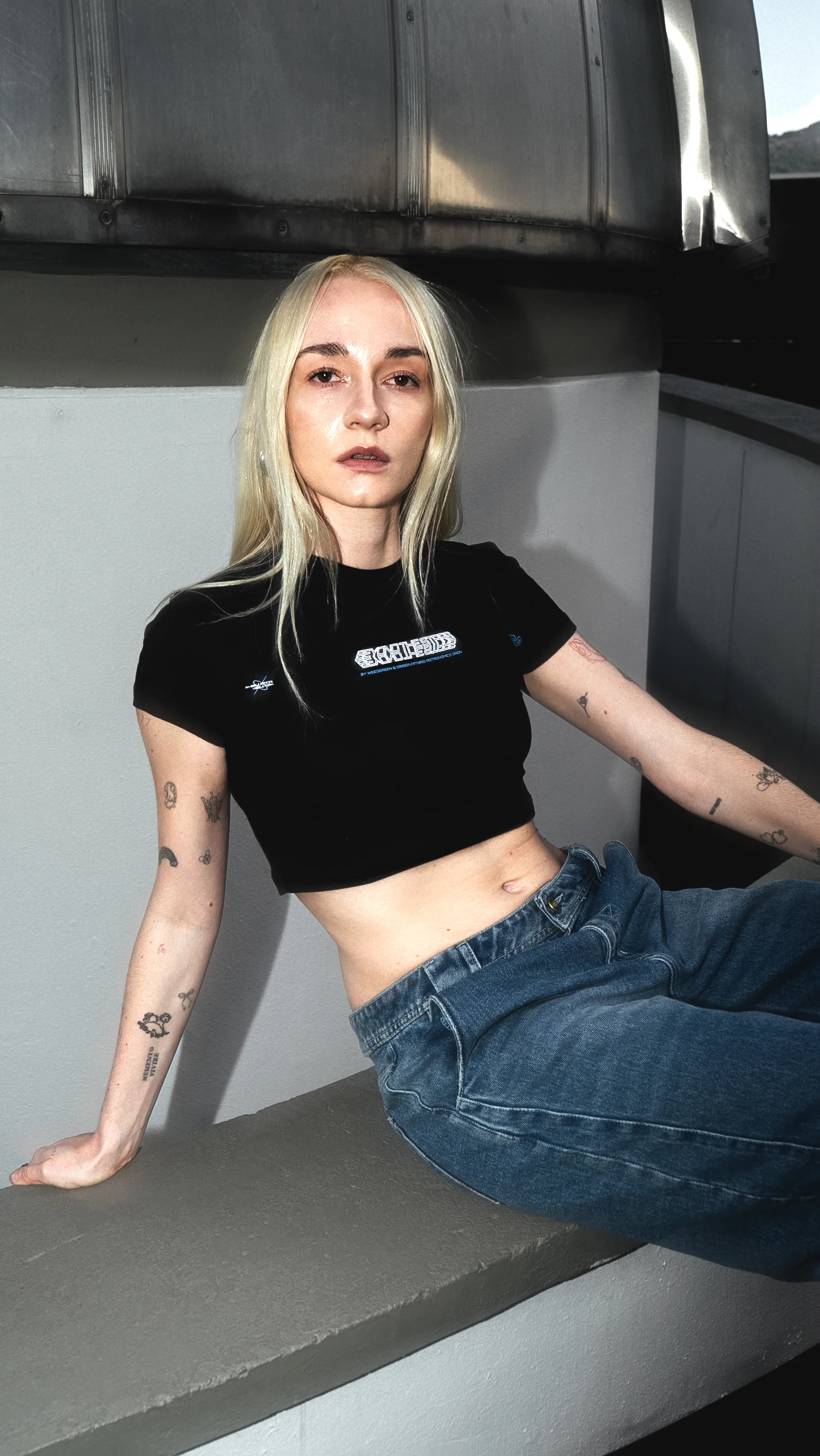 BABY TEE LUNA NEGRO - Image 5