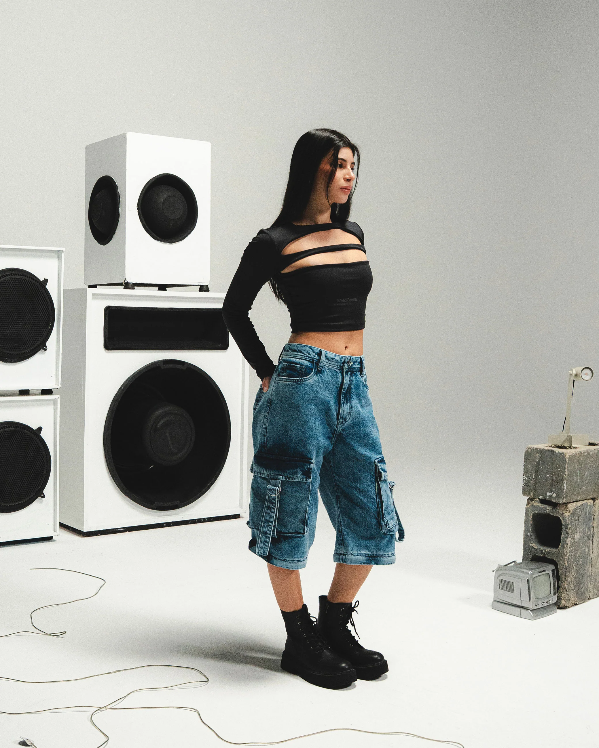 BUSO CUT OUT NEGRO - Image 3
