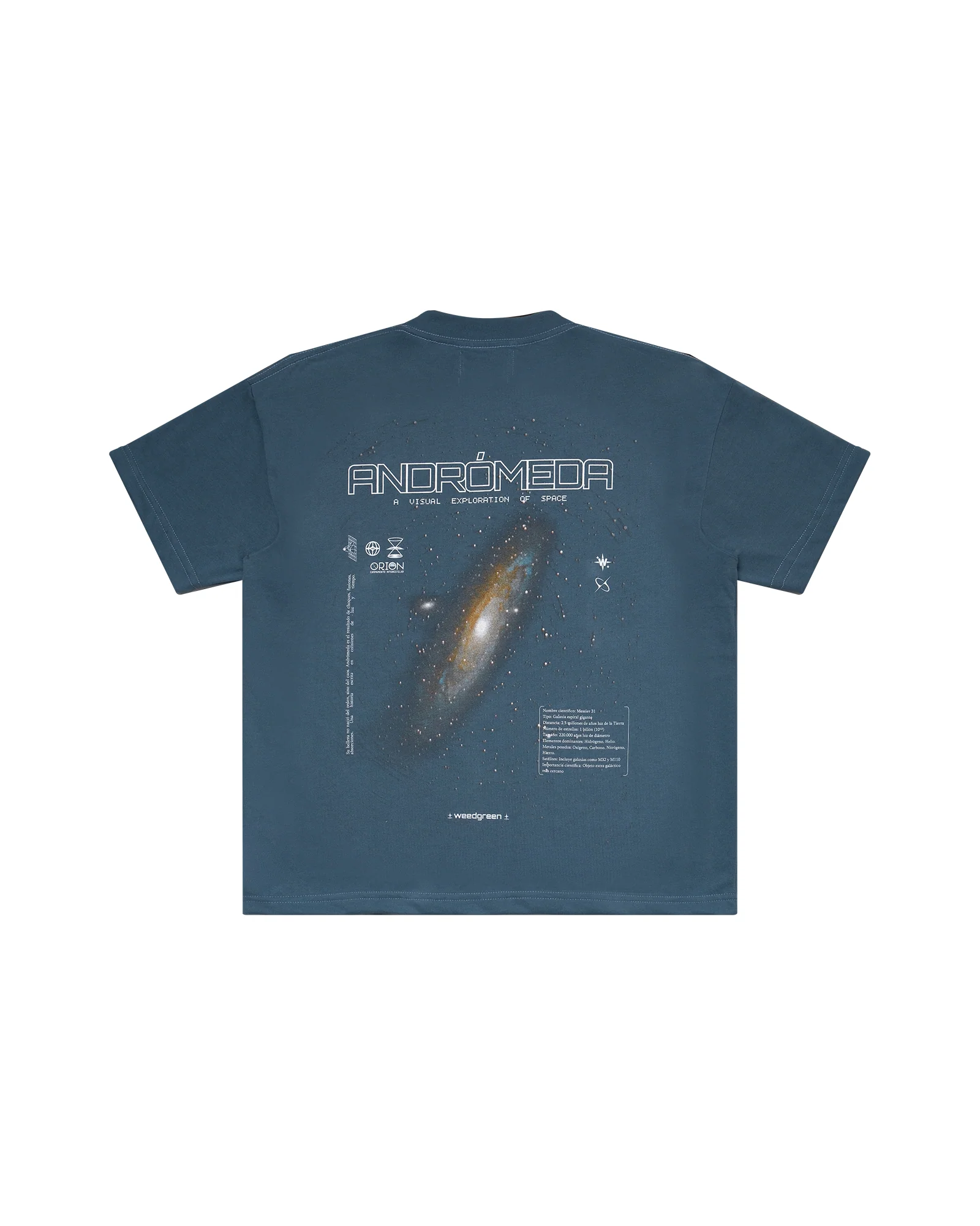 CAMISETA ANDROMEDA AZUL
