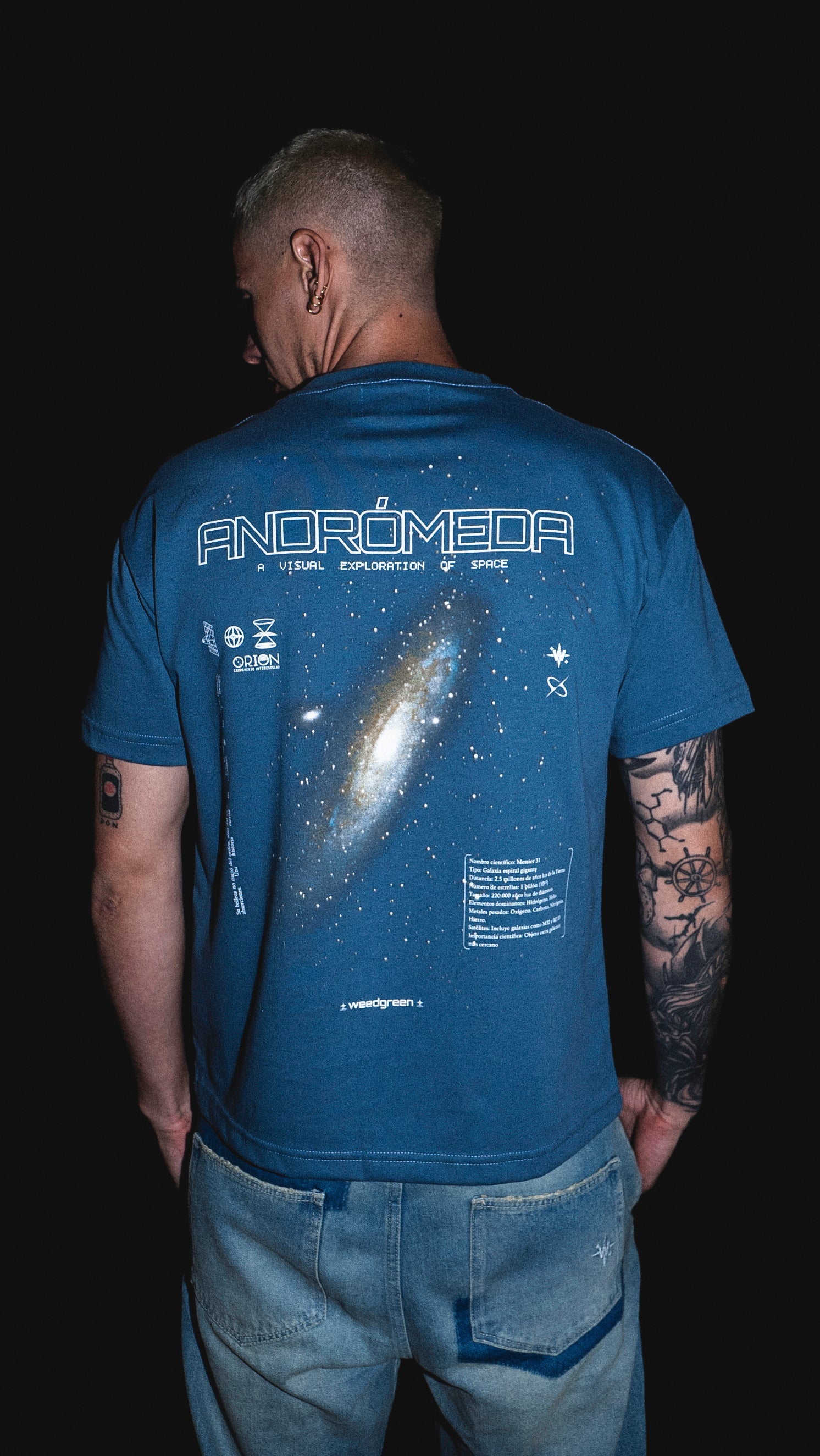 CAMISETA ANDROMEDA AZUL - Image 2