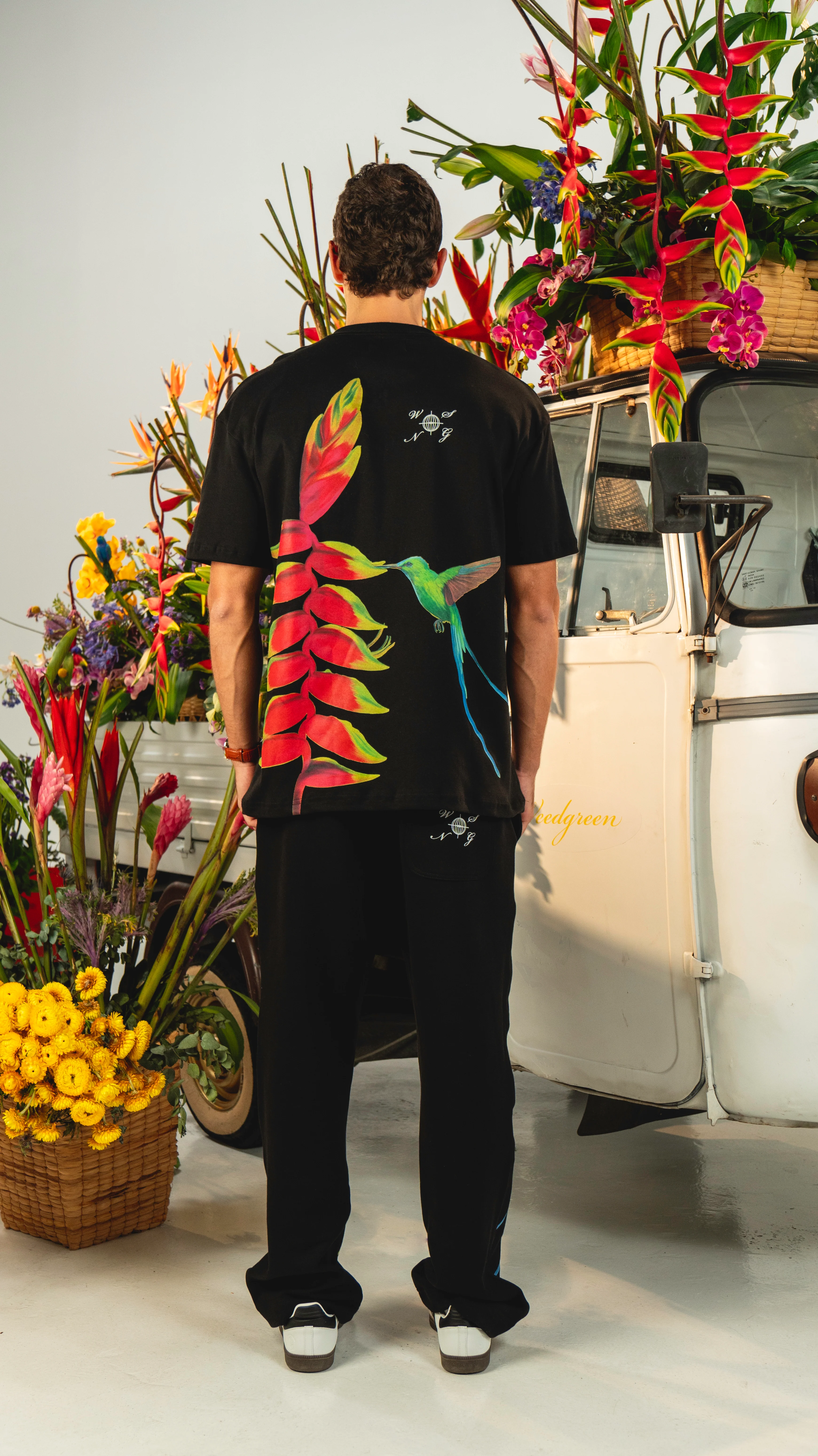 CAMISETA ART HELICONIA NEGRO - Image 2