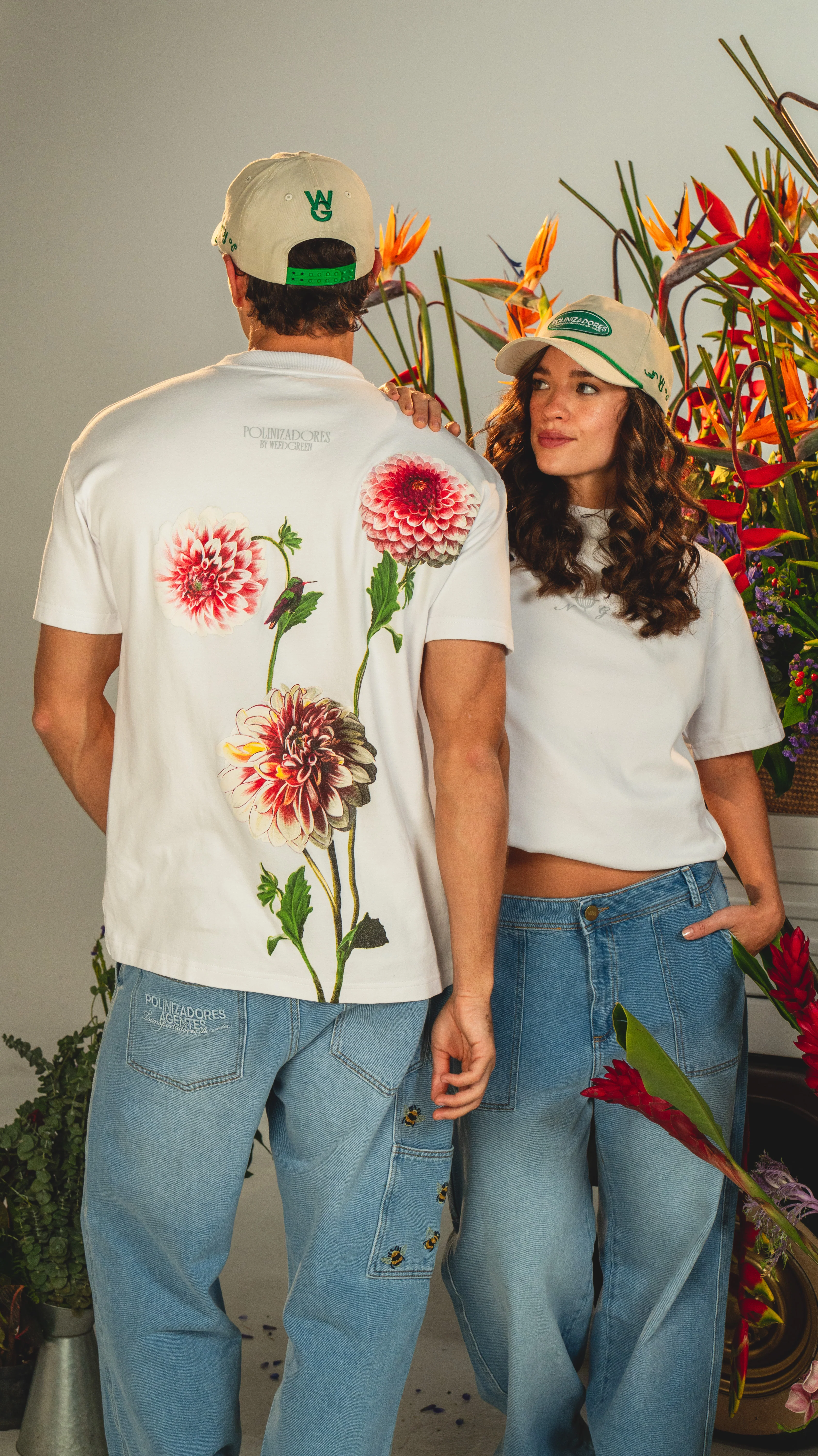 CAMISETA ART FLOR BLANCO - Image 2