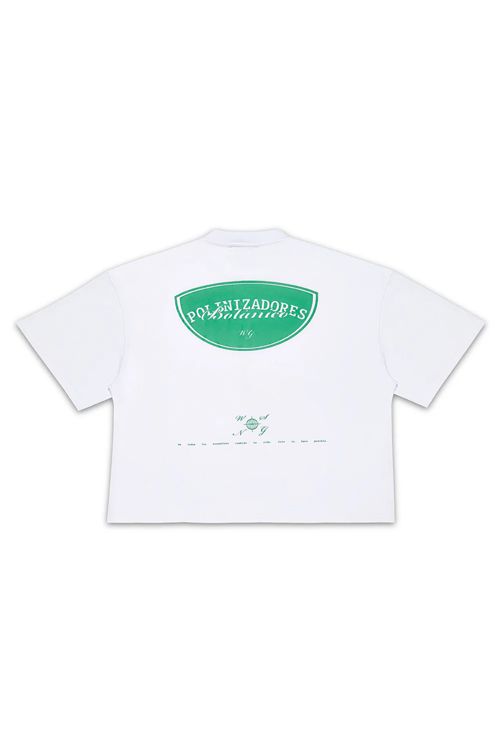 CAMISETA BOX POLINIZADORES BLANCO