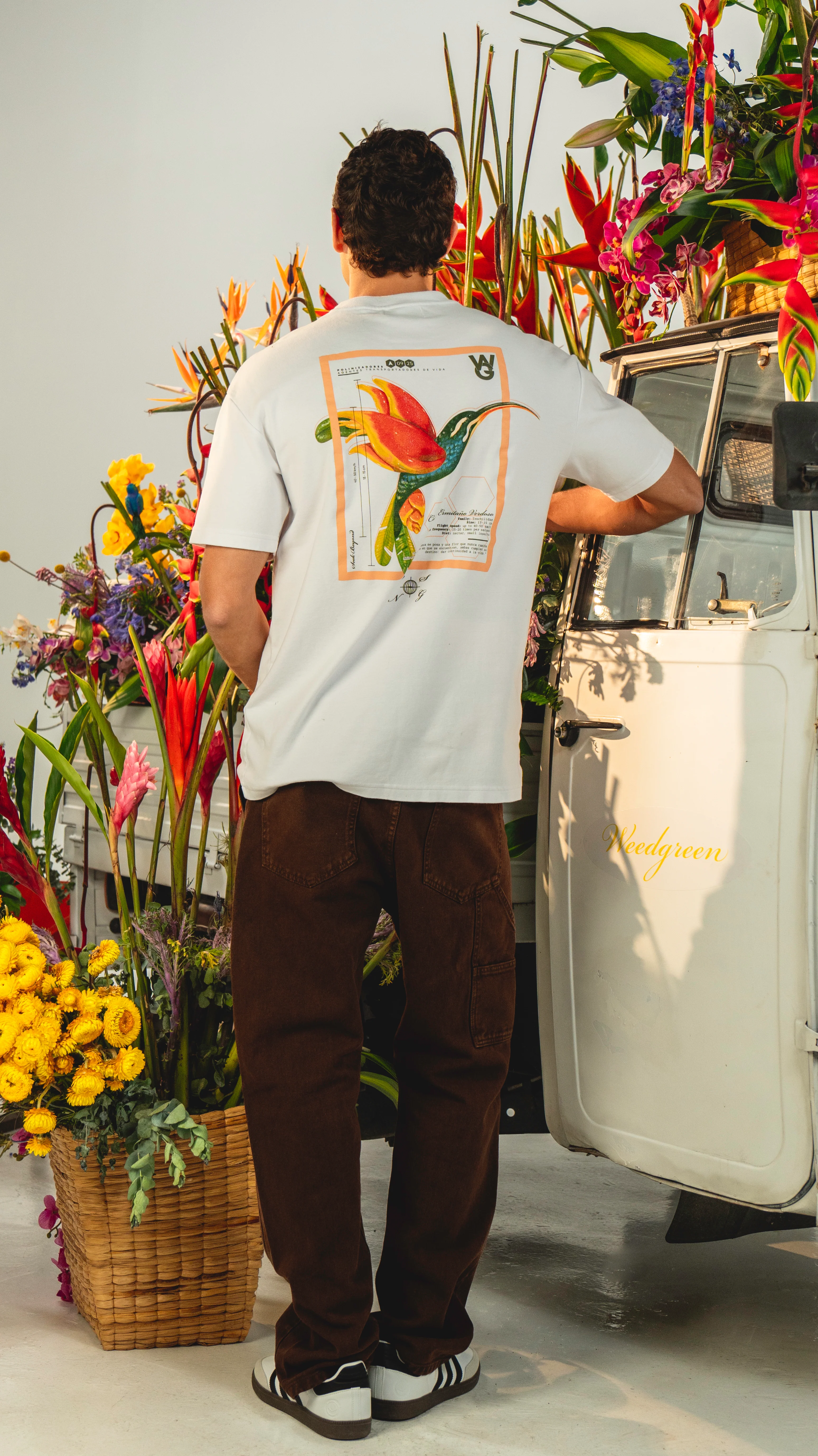 CAMISETA COLIBRI BLANCO - Image 3