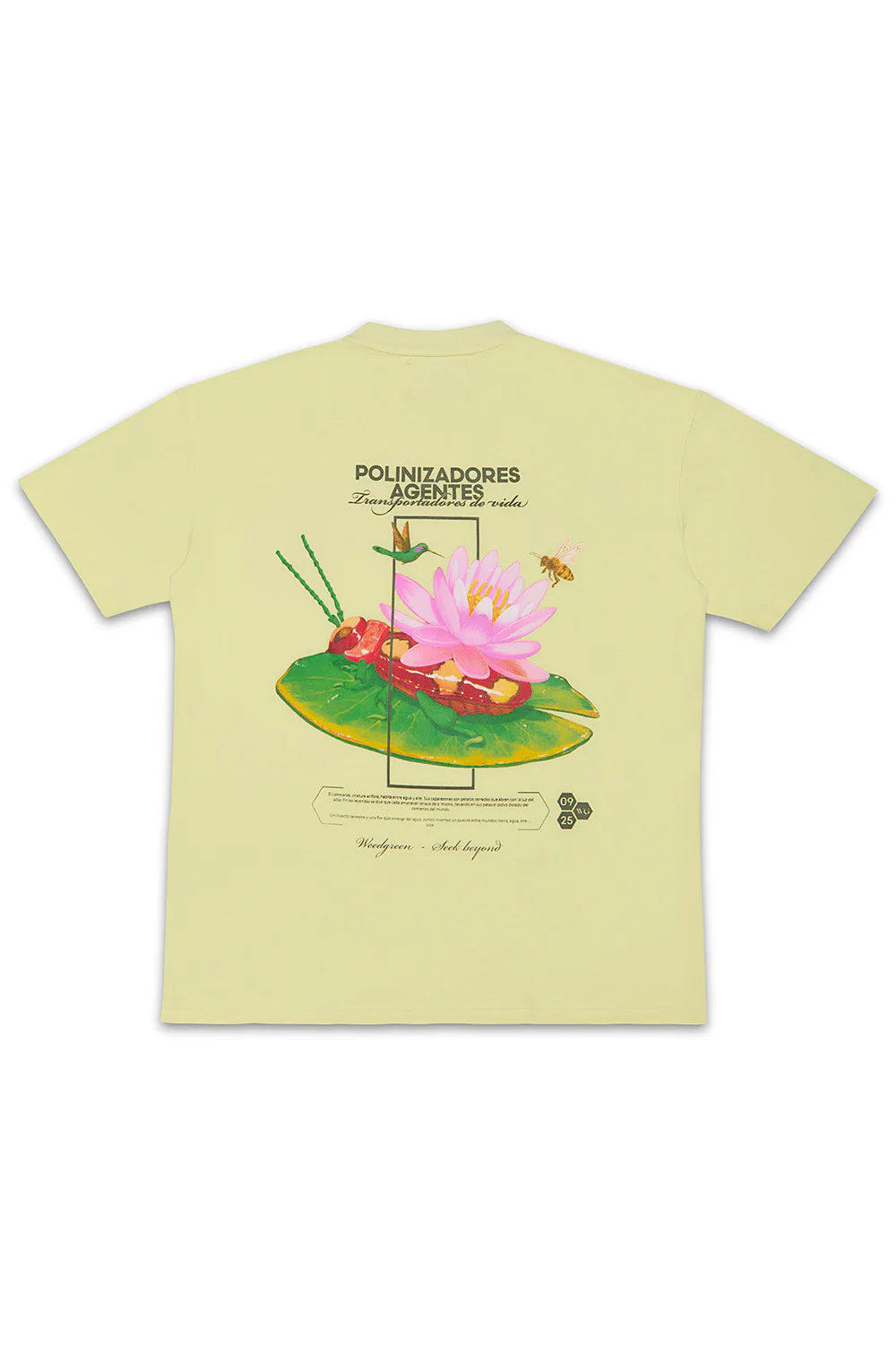 CAMISETA LOTO AMARILLO