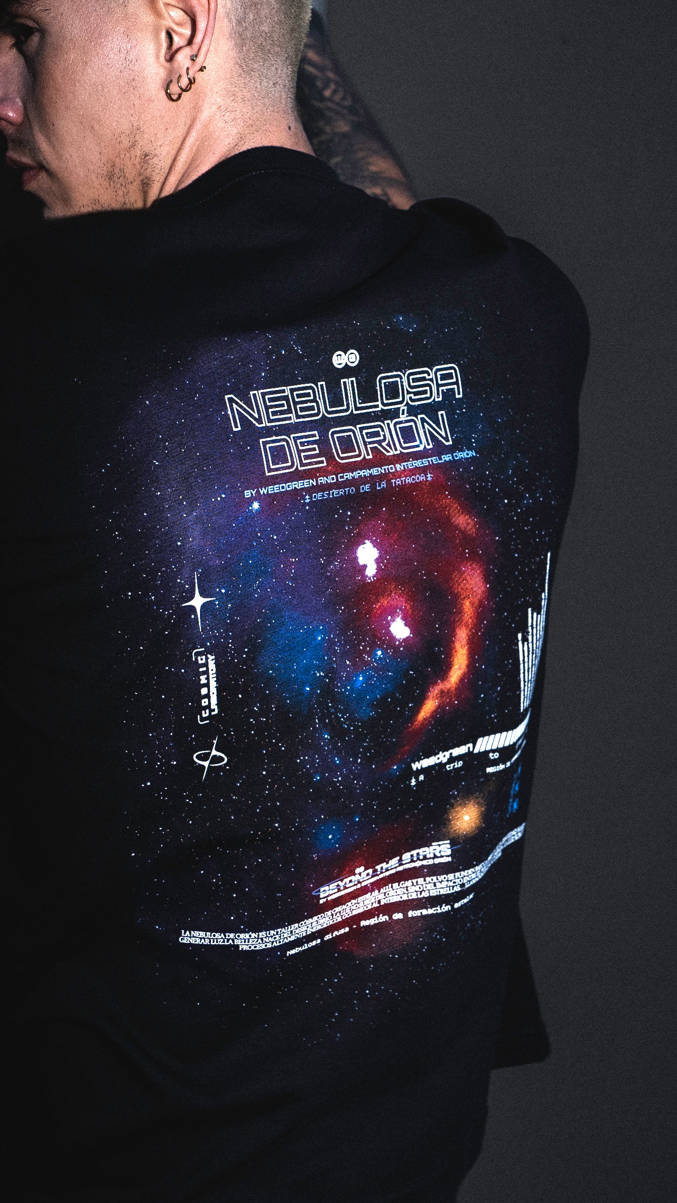 CAMISETA NEBULOSA NEGRO - Image 3