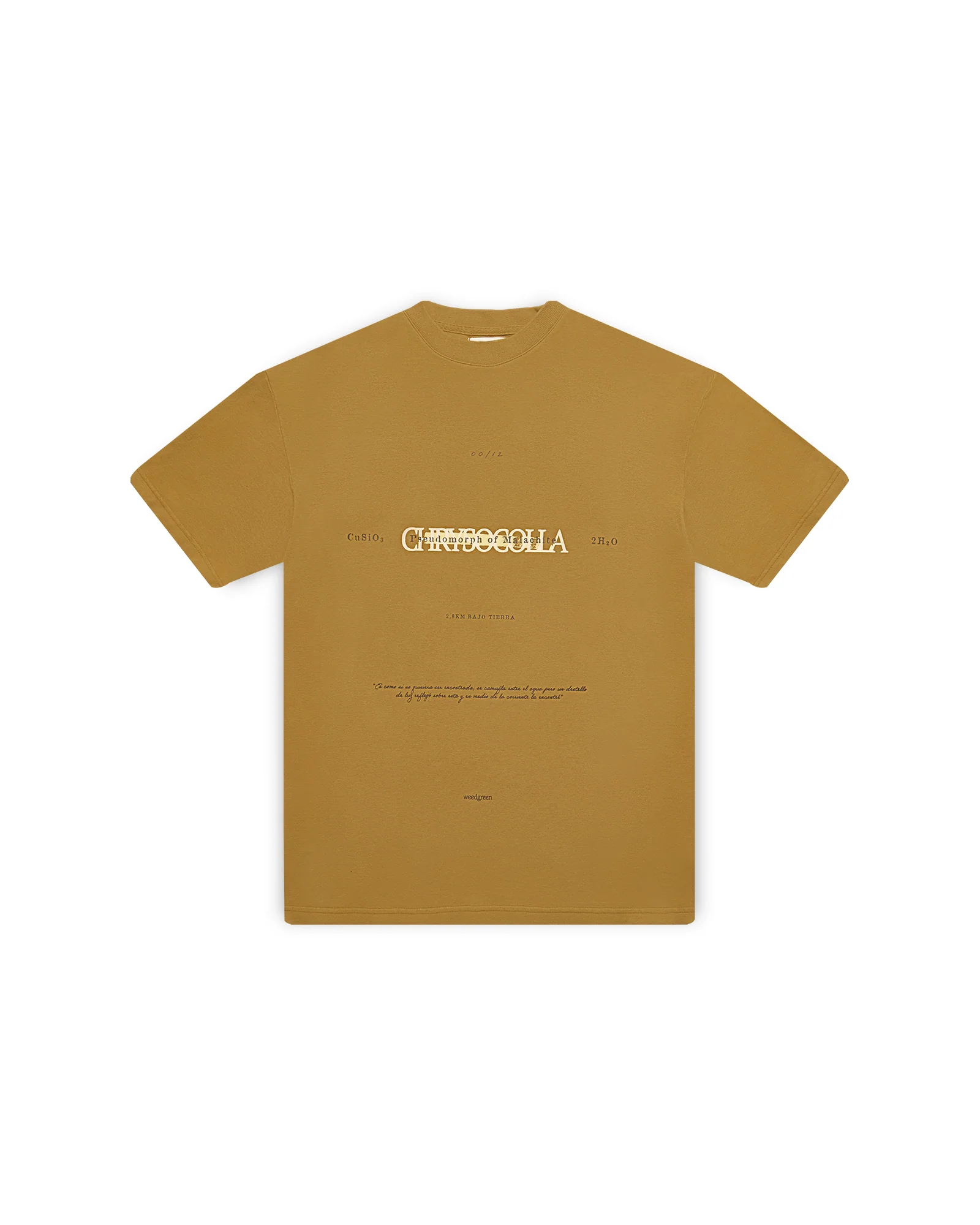 CAMISETA PIEDRA CHRYSOCOLLA CAFÉ - Image 2