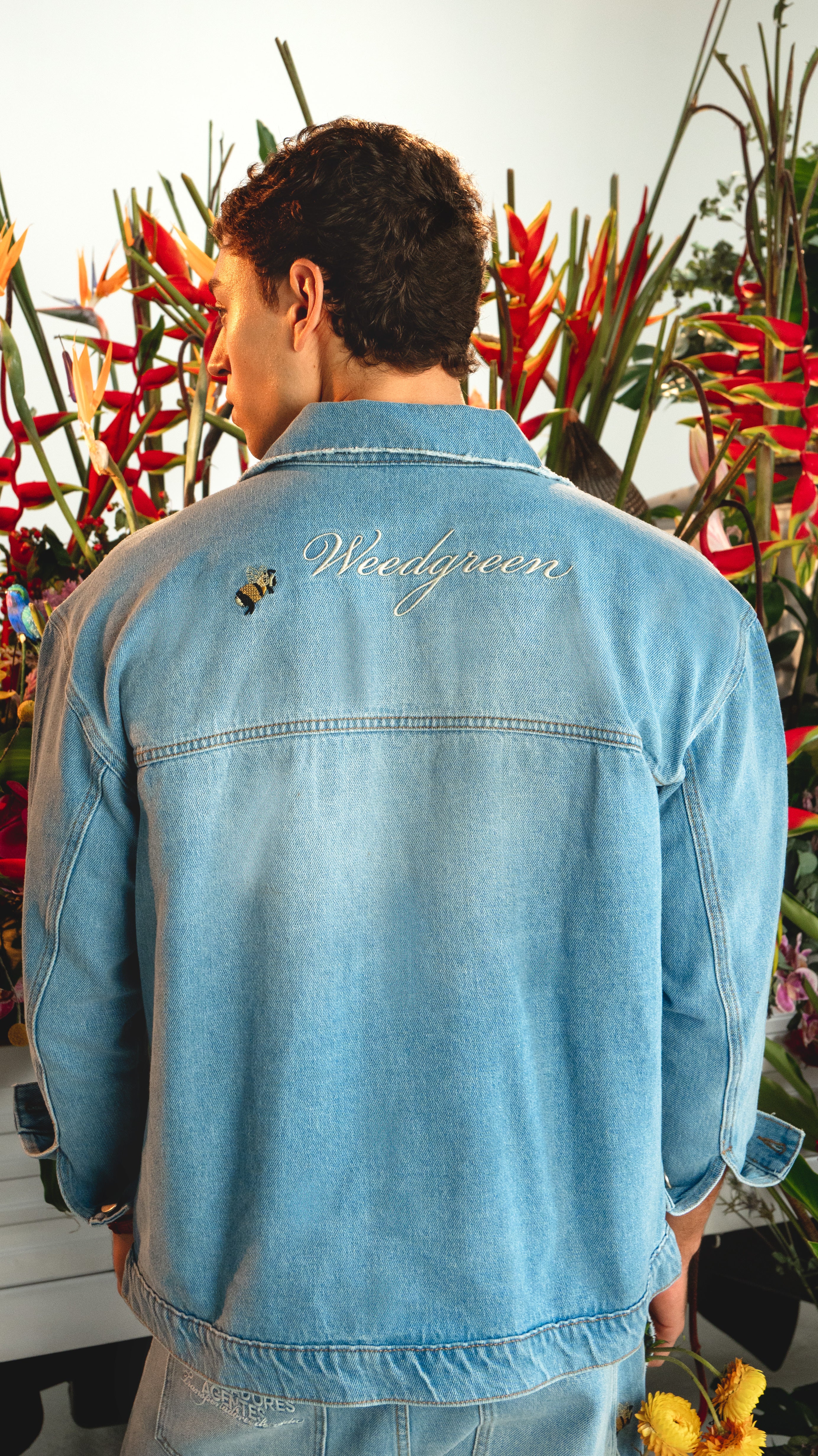 CHAQUETA HOMBRE ABEJA AZUL MEDIO - Image 4