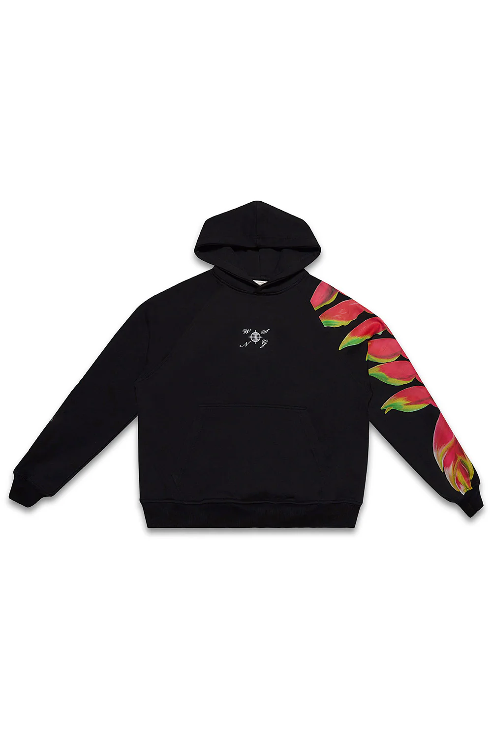 HOODIE ART HELICONIA NEGRO - Image 3