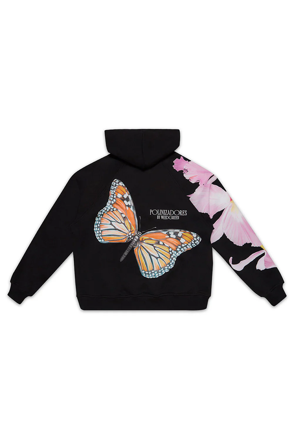 HOODIE ART MONARCA NEGRO - Image 3