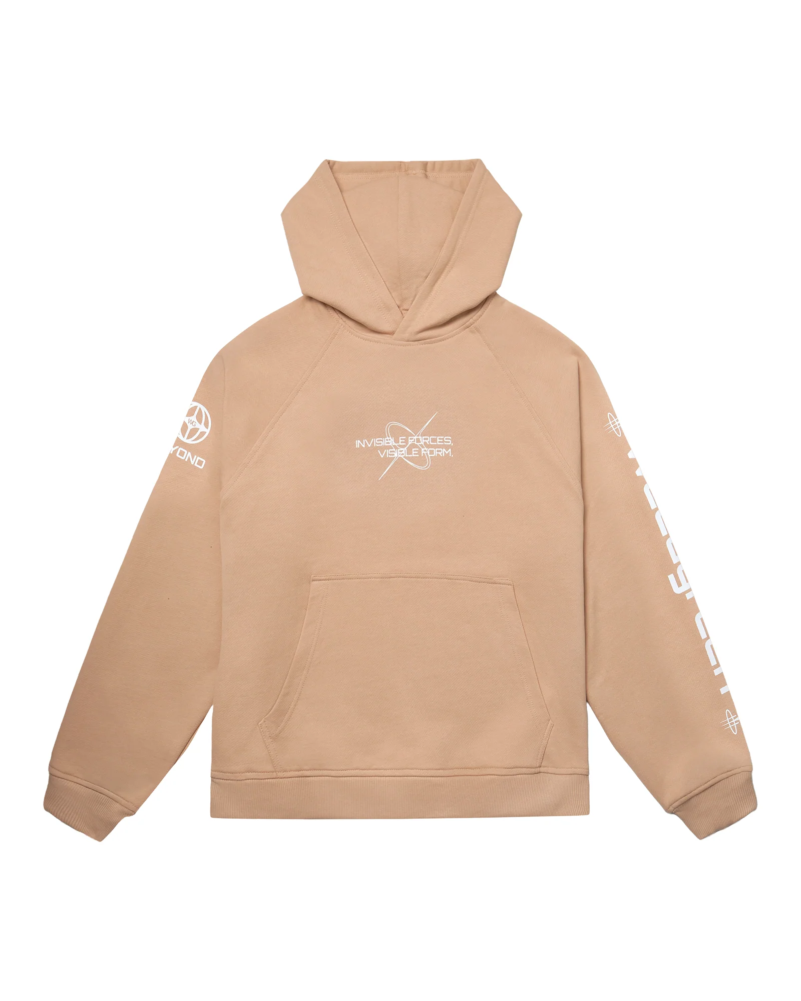 HOODIE COSMOS ART BEIGE - Image 2