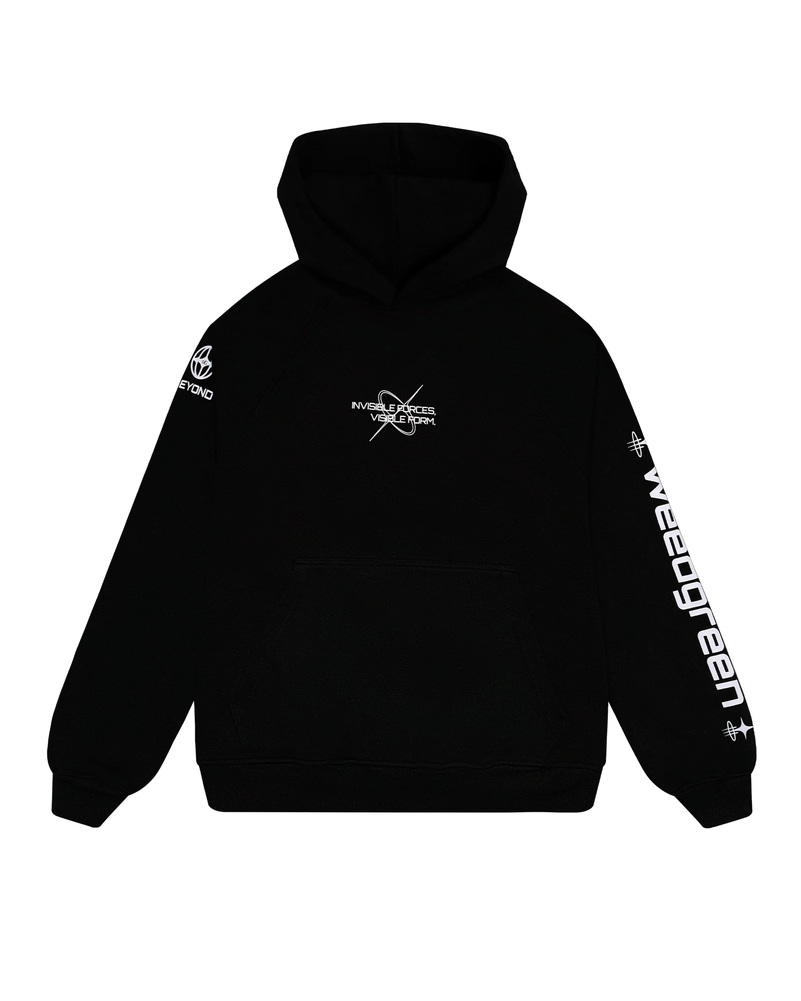 HOODIE COSMOS ART NEGRO - Image 2