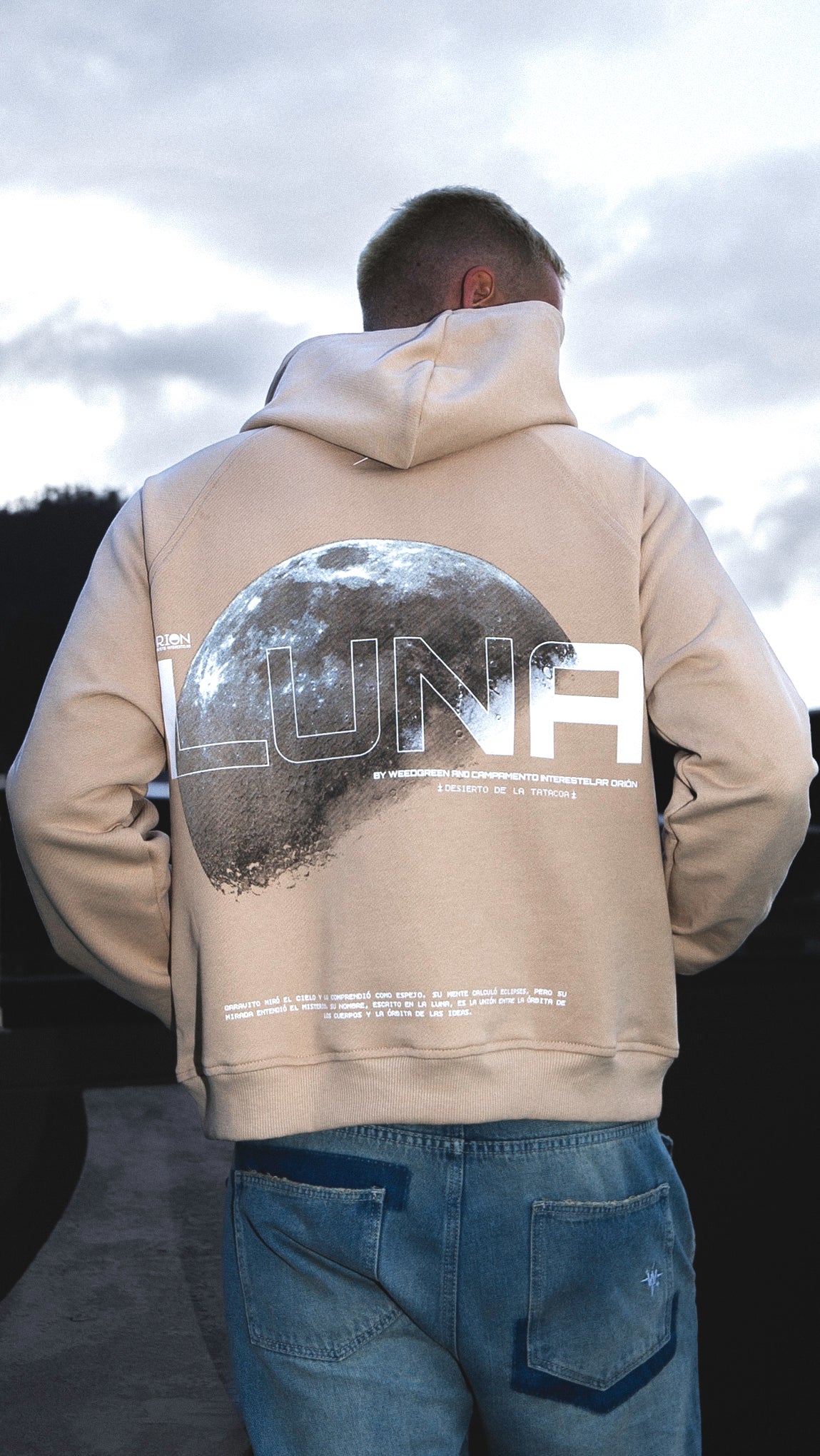 HOODIE LUNA BEIGE - Image 2