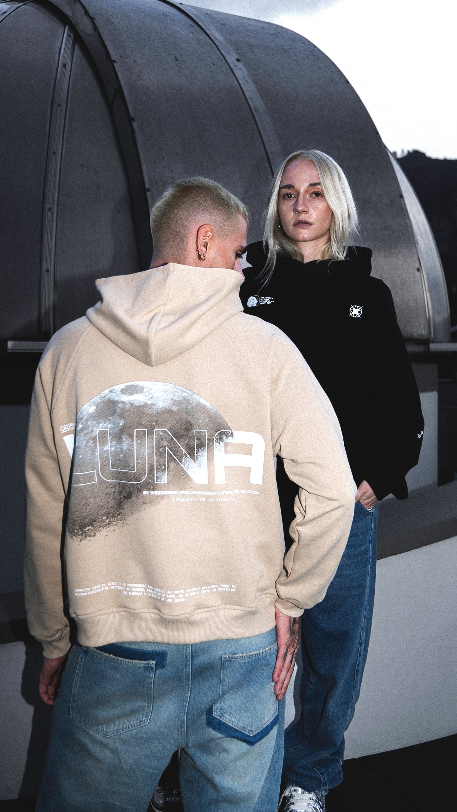 HOODIE LUNA BEIGE - Image 3