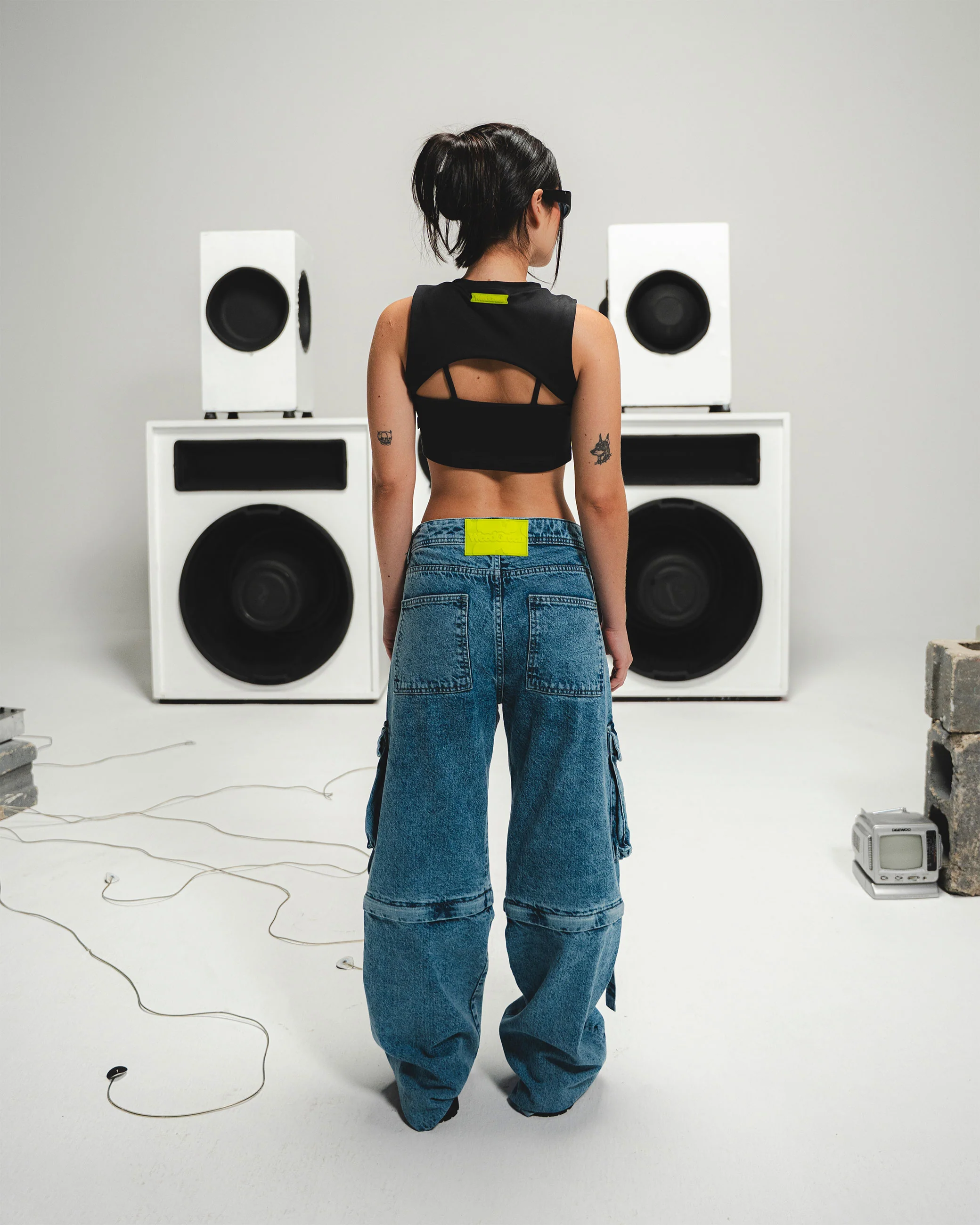 JEAN MUJER MODULAR AZUL MEDIO - Image 4
