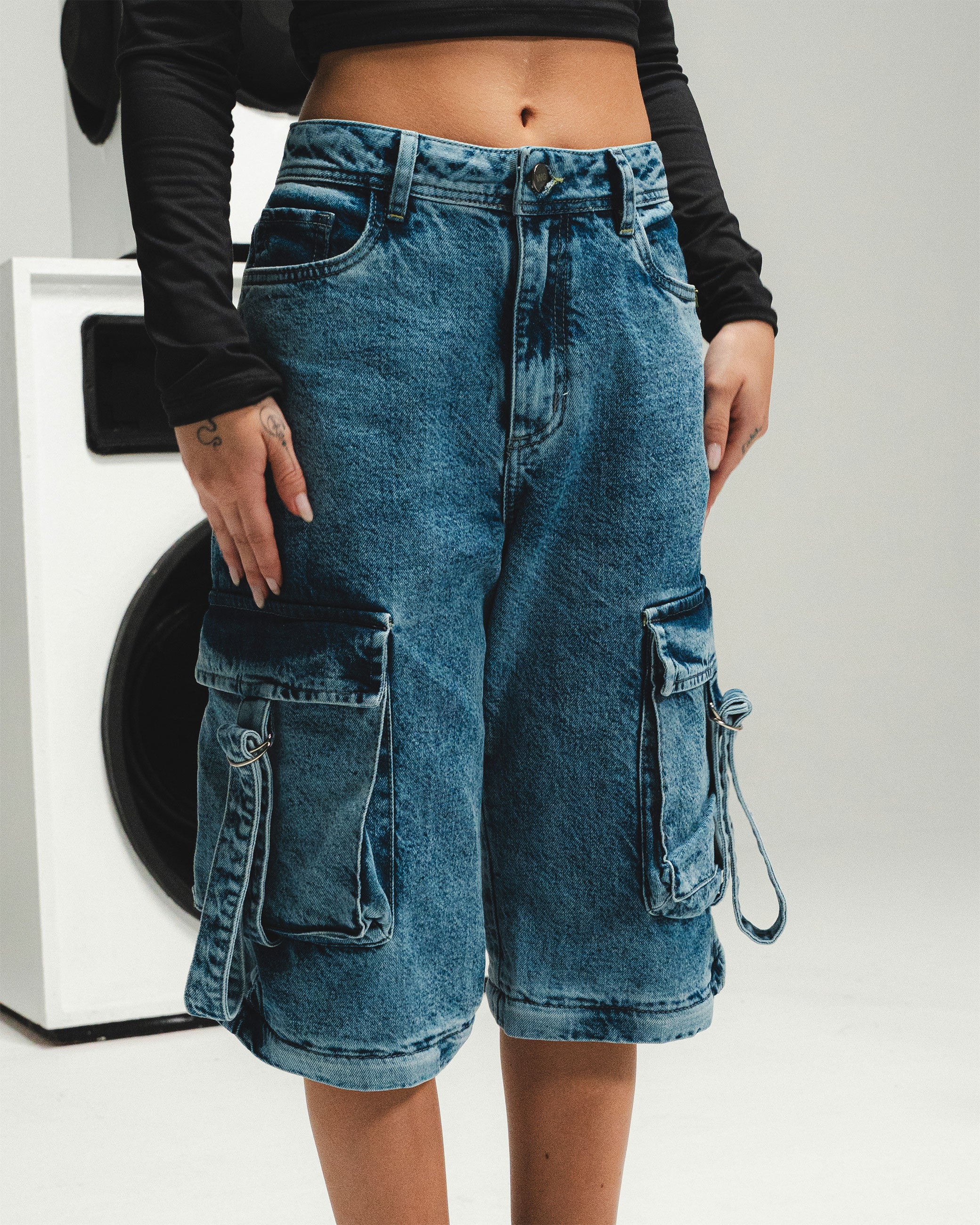 JEAN MUJER MODULAR AZUL MEDIO - Image 6