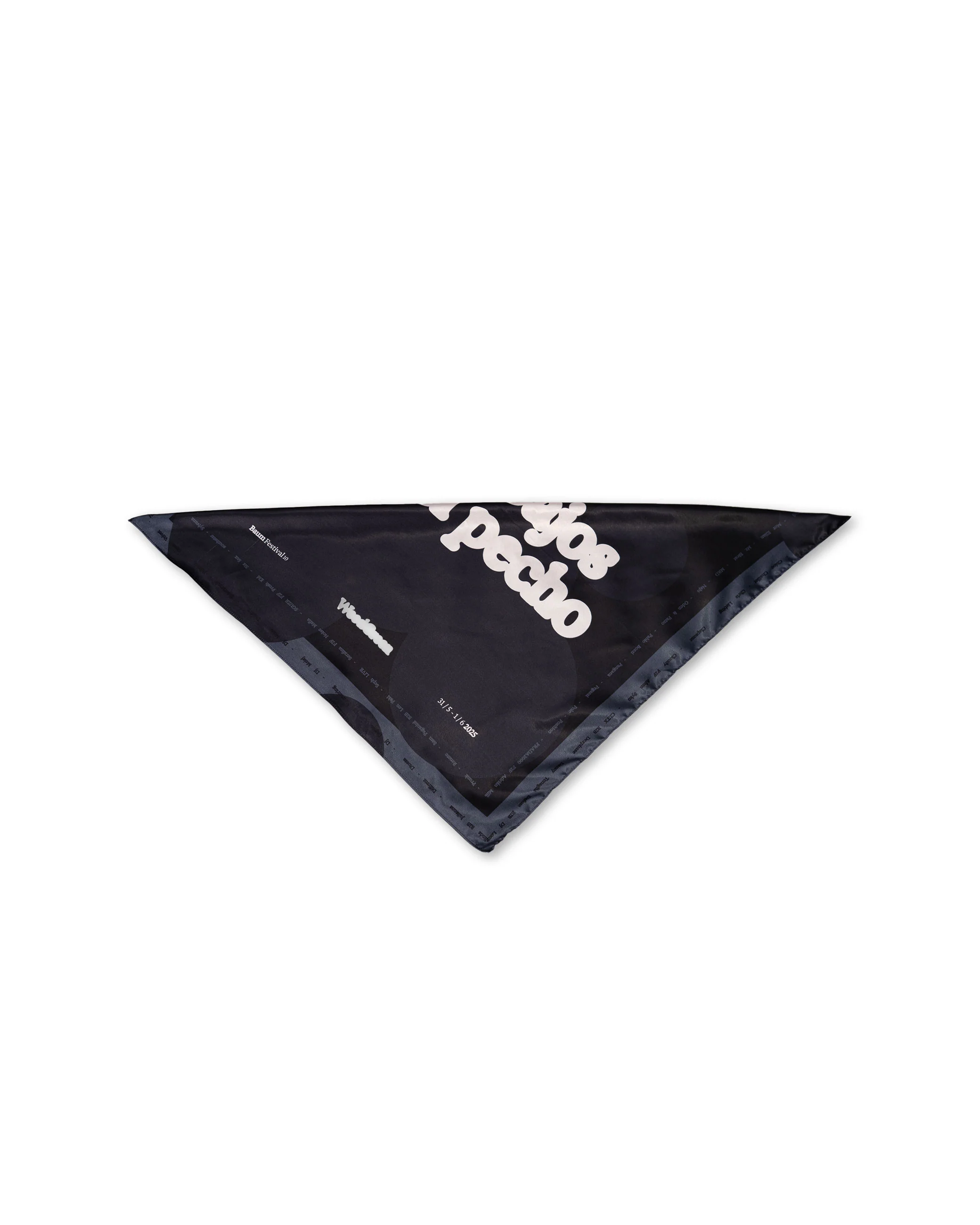 PAÑOLETA LOS BAJOS EN EL PECHO NEGRO - Image 3